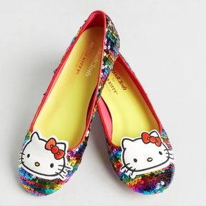 ModCloth x Hello Kitty Sweetly Sequined Flat